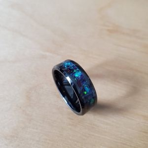 Black ceramic ring